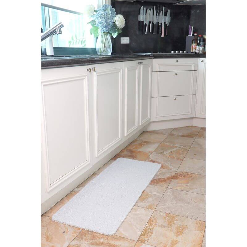 White Magic Non-slip Shower Mat Cream - BATHROOM - Safety - Soko and Co