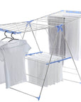 Wide 28 Rail Stainless Steel A-Frame Clothes Airer & Bonus Hangers - LAUNDRY - Airers - Soko and Co