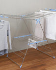 Wide 28 Rail Stainless Steel A-Frame Clothes Airer & Bonus Hangers - LAUNDRY - Airers - Soko and Co