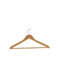 Wooden Coat Hangers with Bar 10 Pack - WARDROBE - Clothes Hangers - Soko and Co