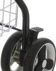 2 Tier All Purpose Laundry Basket Trolley Black & White - LAUNDRY - Baskets and Trolleys - Soko and Co