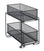 2 Tier Mesh Pull Out Pantry Drawer Black - KITCHEN - Shelves and Racks - Soko and Co