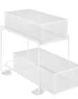 2 Tier Mesh Pull Out Pantry Drawer White - KITCHEN - Shelves and Racks - Soko and Co