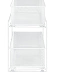 2 Tier Mesh Pull Out Pantry Drawer White - KITCHEN - Shelves and Racks - Soko and Co