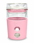235ml All Glass Insulated Reusable Coffee Cup Sweet Marshmallow Pink - LIFESTYLE - Coffee Mugs - Soko and Co