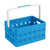 24L Folding Carry Basket Blue - LIFESTYLE - Picnic - Soko and Co