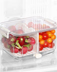 2.4L Duo Fresh Pro Fridge Storage Container - KITCHEN - Fridge and Produce - Soko and Co