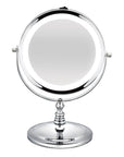 2x LED Short Pedestal Makeup Mirror - BATHROOM - Mirrors - Soko and Co