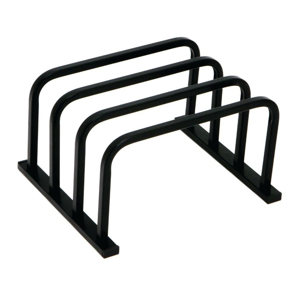 3 Section Chopping Board Holder Matte Black - KITCHEN - Shelves and Racks - Soko and Co