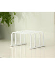 3 Section Chopping Board Holder White - KITCHEN - Shelves and Racks - Soko and Co
