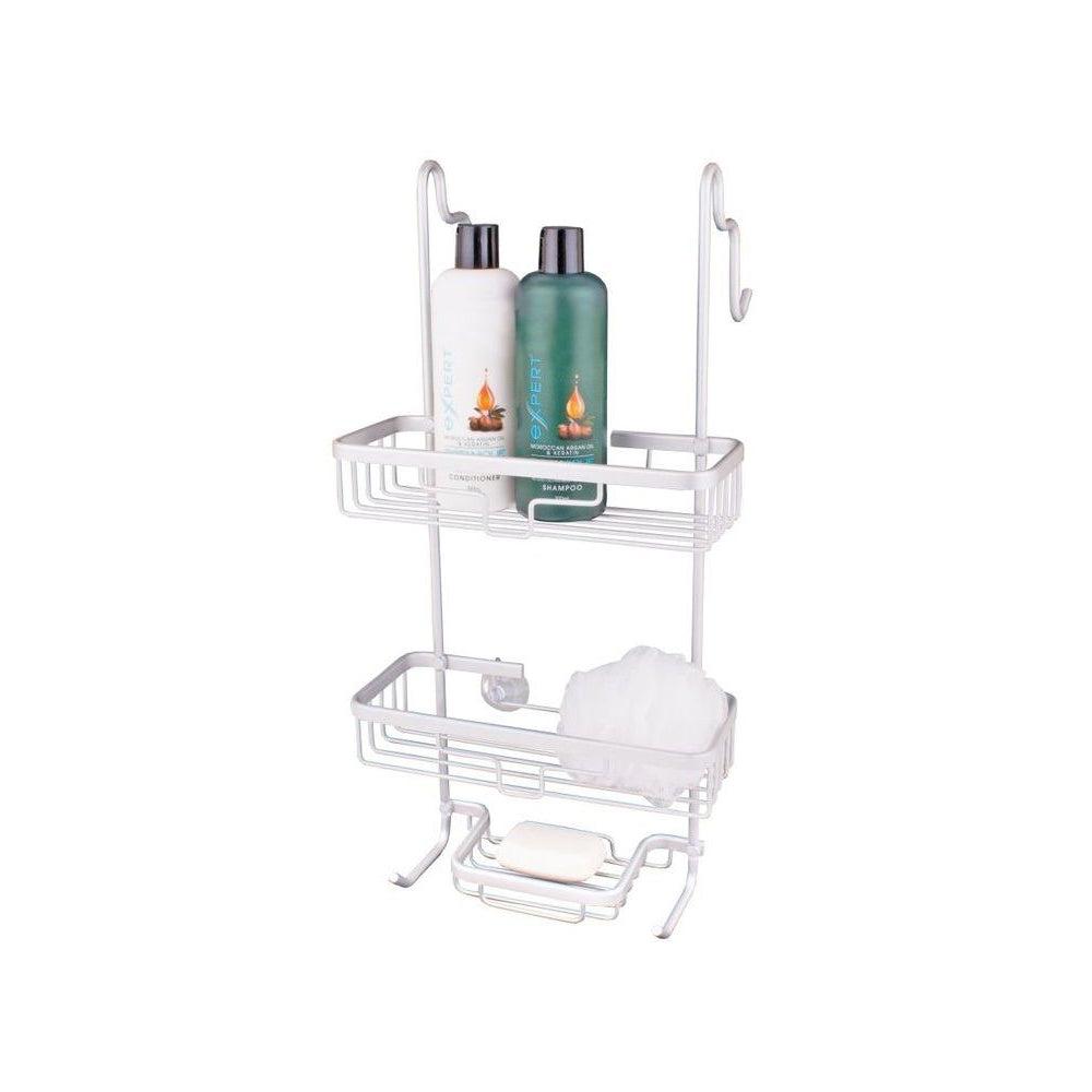 3 Tier Aluminium Over Door Shower Caddy - BATHROOM - Shower Caddies - Soko and Co