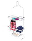 3 Tier Aluminium Shower Caddy with Deep Baskets - BATHROOM - Shower Caddies - Soko and Co