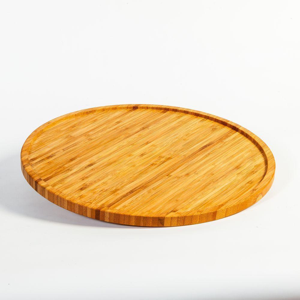 35cm Bamboo Turntable - KITCHEN - Shelves and Racks - Soko and Co