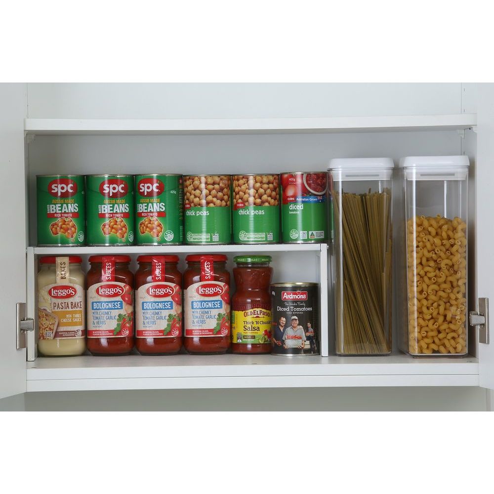 45cm Narrow Pantry Shelf White Soko Co