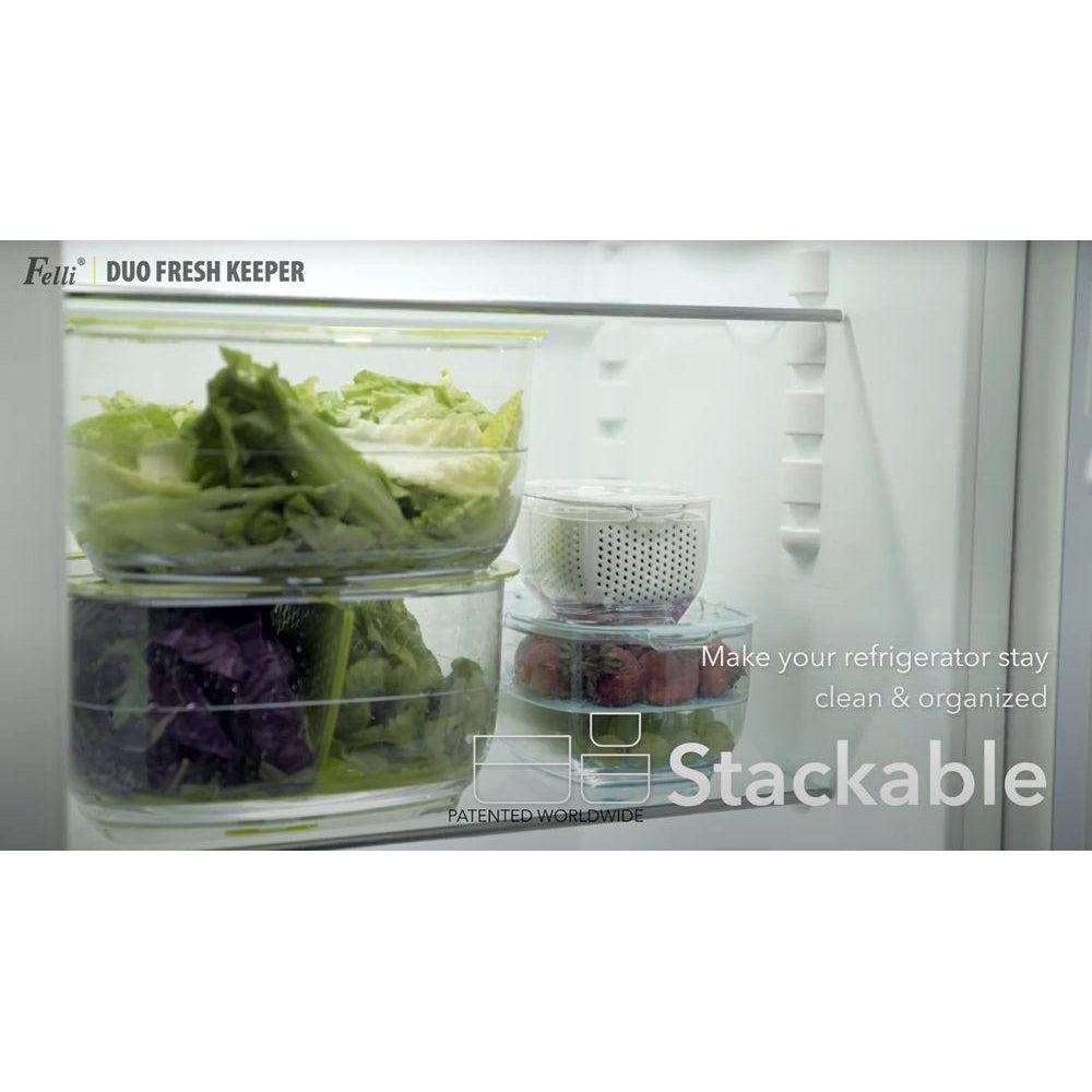 4.4L Duo Fresh Fridge Storage Container - KITCHEN - Fridge and Produce - Soko and Co