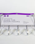 5 Hook Rounded Over Door Hook Chrome - WARDROBE - Over the Door Hooks - Soko and Co