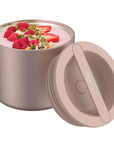 560ml Insulated Stainless Steel Food Jar Rose Gold - LIFESTYLE - Lunch - Soko and Co