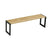 70cm Narrow Bamboo Pantry Shelf Matte Black - KITCHEN - Shelves and Racks - Soko and Co