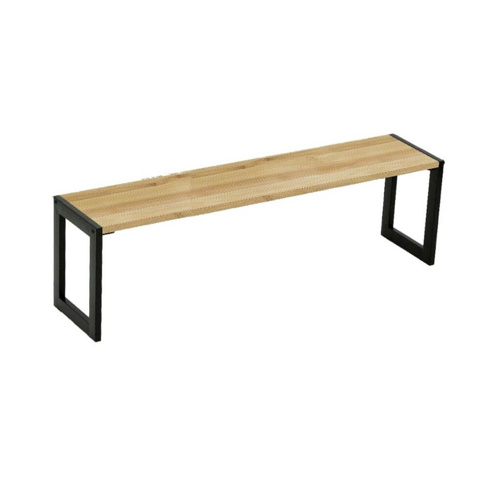 70cm Narrow Bamboo Pantry Shelf Matte Black - KITCHEN - Shelves and Racks - Soko and Co