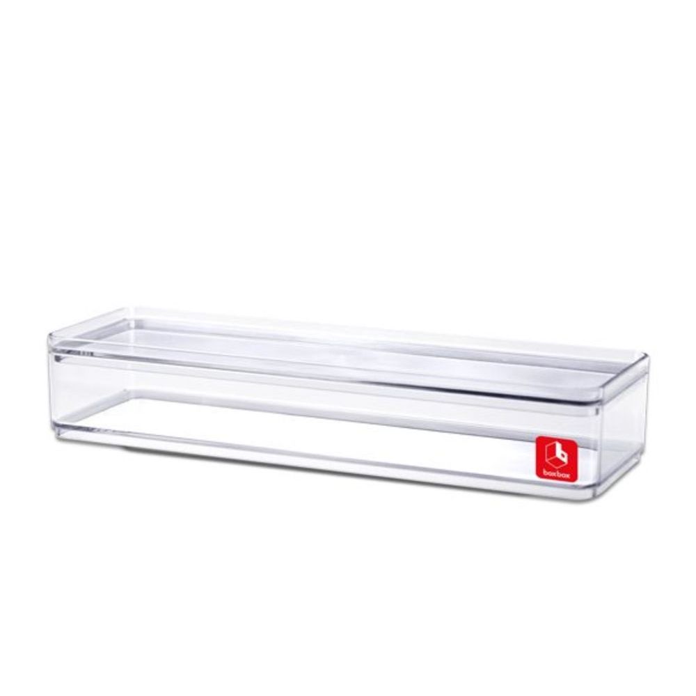 Long Container Box Long Plastic Containers 120 Litre Large Space Capacity Transparent PP