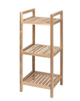 Acina 3 Tier Acacia Wood Shelving Unit - HOME STORAGE - Shelves and Cabinets - Soko and Co