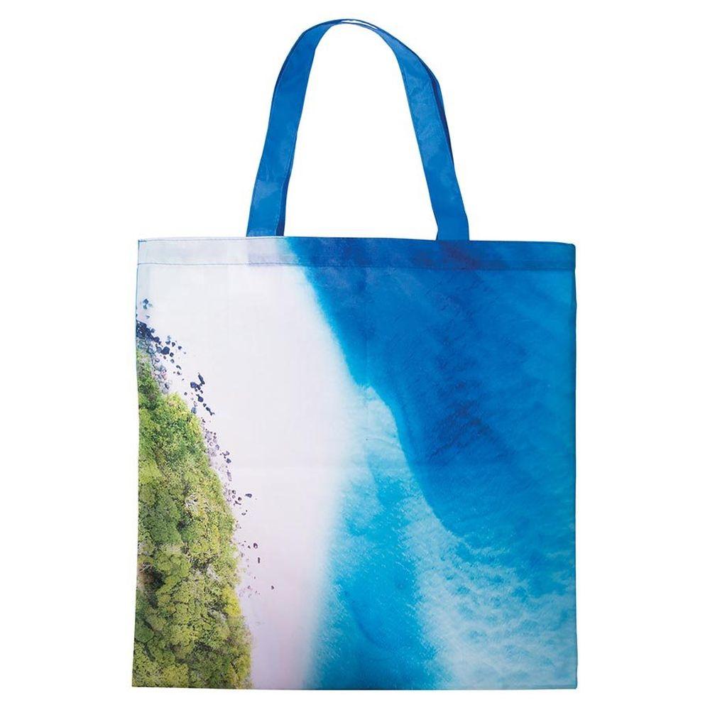 Aerial Beach Reusable Shopping Bag - LIFESTYLE - Shopping Bags and Trolleys - Soko and Co