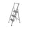 Alu Design 3 Step Aluminium Step Ladder - LAUNDRY - Ladders - Soko and Co