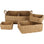 Annie Small Rectangular Woven Tray - HOME STORAGE - Baskets and Totes - Soko and Co