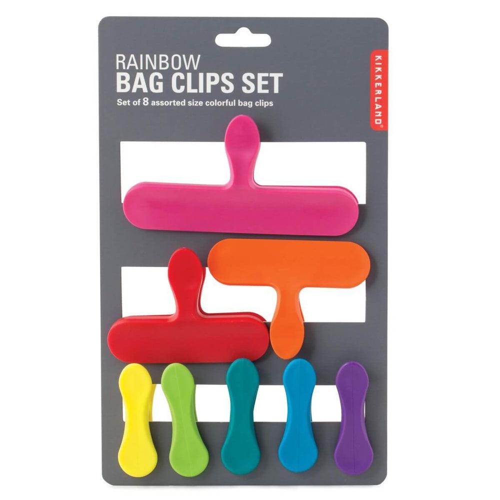 Assorted Rainbow Bag Clips 8 Pack - KITCHEN - Accessories and Gadgets - Soko and Co