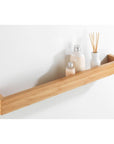Bamboo 60cm Spice Rack & Wall Shelf - KITCHEN - Spice Racks - Soko and Co