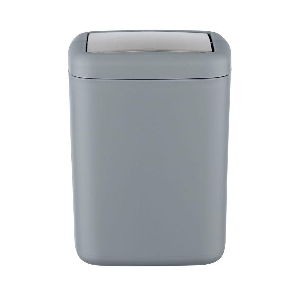 Barcelona 3L Rubbish Bin Grey - BATHROOM - Bins - Soko and Co