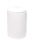 Basics Small Canister White - BATHROOM - Toothbrush Holders - Soko and Co