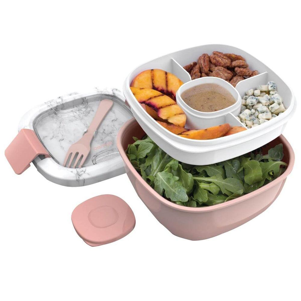 Bentgo Salad Container Blush Marble - LIFESTYLE - Lunch - Soko and Co