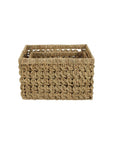 Billi Small Rectangular Seagrass Storage Basket - HOME STORAGE - Baskets and Totes - Soko and Co