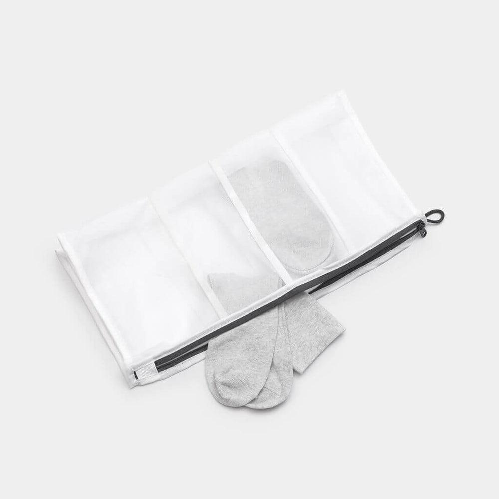 Brabantia 4 Compartment Socks Washing Bag White & Black - LAUNDRY - Accessories - Soko and Co