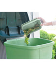 Brabantia Food Waste Caddy Jade Green - KITCHEN - Bench - Soko and Co