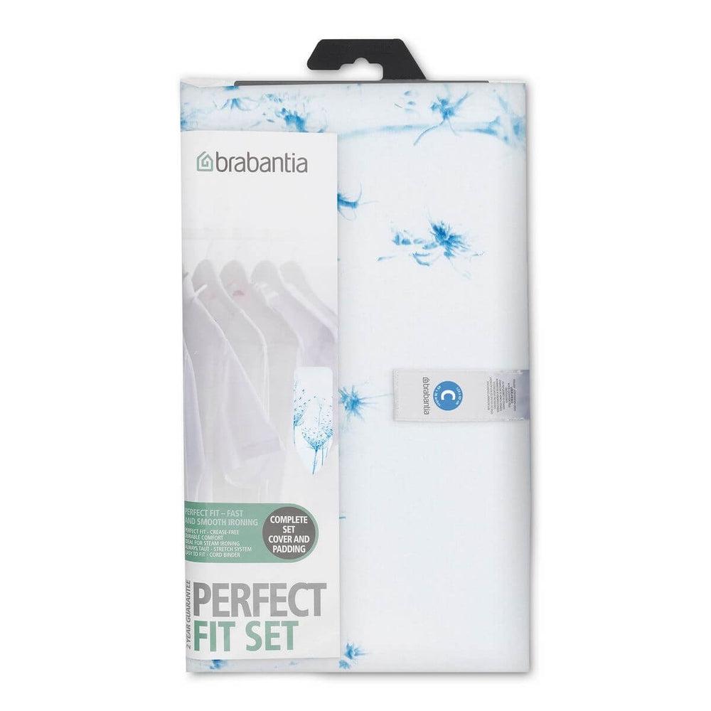Brabantia Size C Ironing Board Cover &amp; Foam Underlay Cotton Flower - LAUNDRY - Ironing Board Covers - Soko and Co