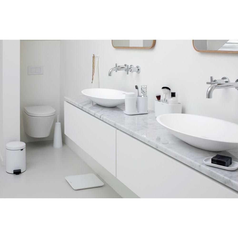 Brabantia Soap Dish White - BATHROOM - Soap Dispensers and Trays - Soko and Co