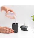 Brabantia Square Soap Dispenser Dark Grey - KITCHEN - Sink - Soko and Co