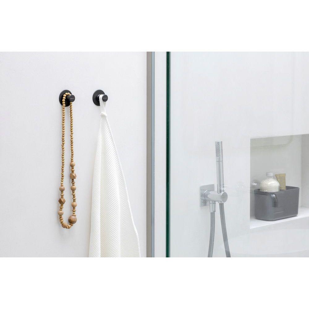 Brabantia Towel Hanging Hooks 2 Pack Dark Grey - BATHROOM - Towel Racks - Soko and Co