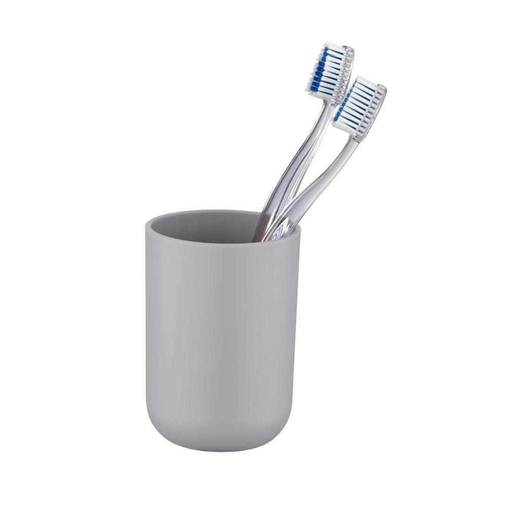 Brasil Toothbrush Tumbler Grey - BATHROOM - Toothbrush Holders - Soko and Co
