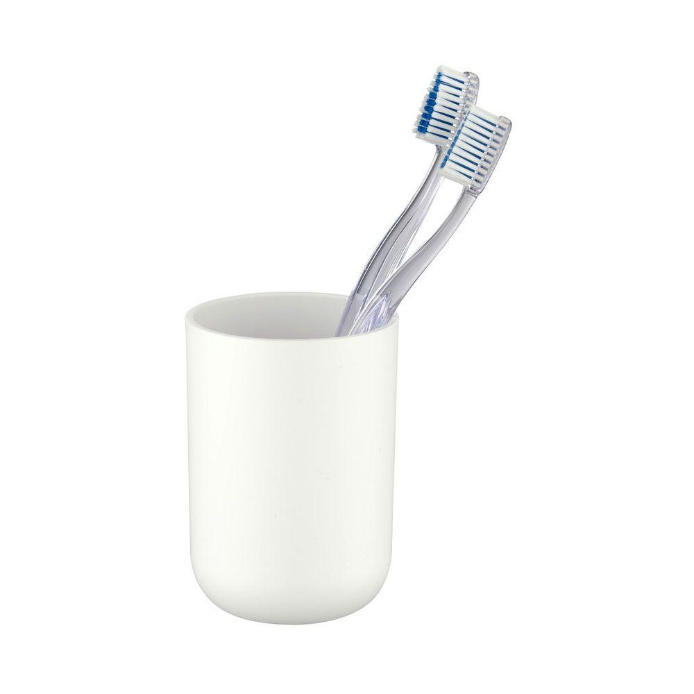 Brasil Toothbrush Tumbler White - BATHROOM - Toothbrush Holders - Soko and Co