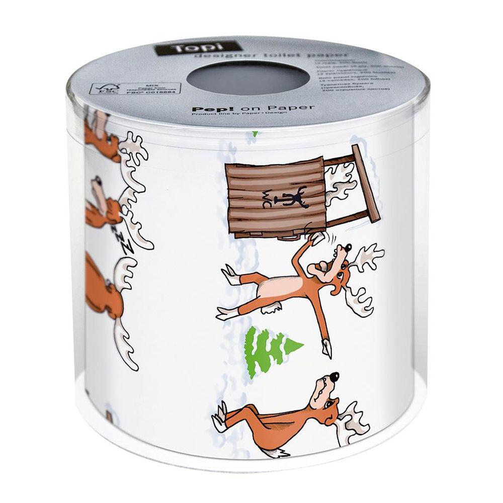 Christmas Toilet Paper Hurry Up Reindeer - LIFESTYLE - Gifting and Gadgets - Soko and Co