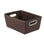 Chromeo Woven Storage Basket Brown - HOME STORAGE - Baskets and Totes - Soko and Co