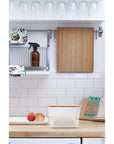 Clara 3L Acrylic & Bamboo Storage Box - HOME STORAGE - Plastic Boxes - Soko and Co