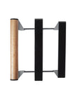 Davis & Waddell 2 Section Chopping Board Holder Black - KITCHEN - Shelves and Racks - Soko and Co