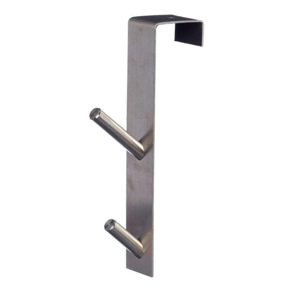 Double Stainless Steel Over Door Hook - WARDROBE - Over the Door Hooks - Soko and Co