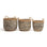Ebony Small Round Seagrass Storage Basket - HOME STORAGE - Baskets and Totes - Soko and Co