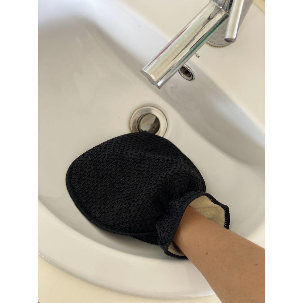 Eco Cloth Shower &amp; Bathroom Cleaning Glove Midnight - BATHROOM - Squeegees and Cleaning - Soko and Co