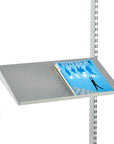 Elfa Angled Metal Shelf W: 60 Platinum - ELFA - Shelves - Soko and Co